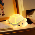 Maetiva® Squishy Silicone Cute Turtle LED Night Light - Perfect Gift for Kids and Girls