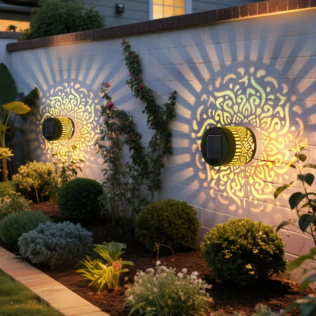 Solar Mandala Wall Light