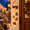 LED Christmas Door Hanging Decor – 3 Festive Styles