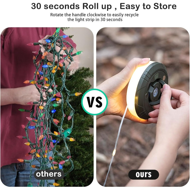 2-in-1 Camping Lantern String Combo