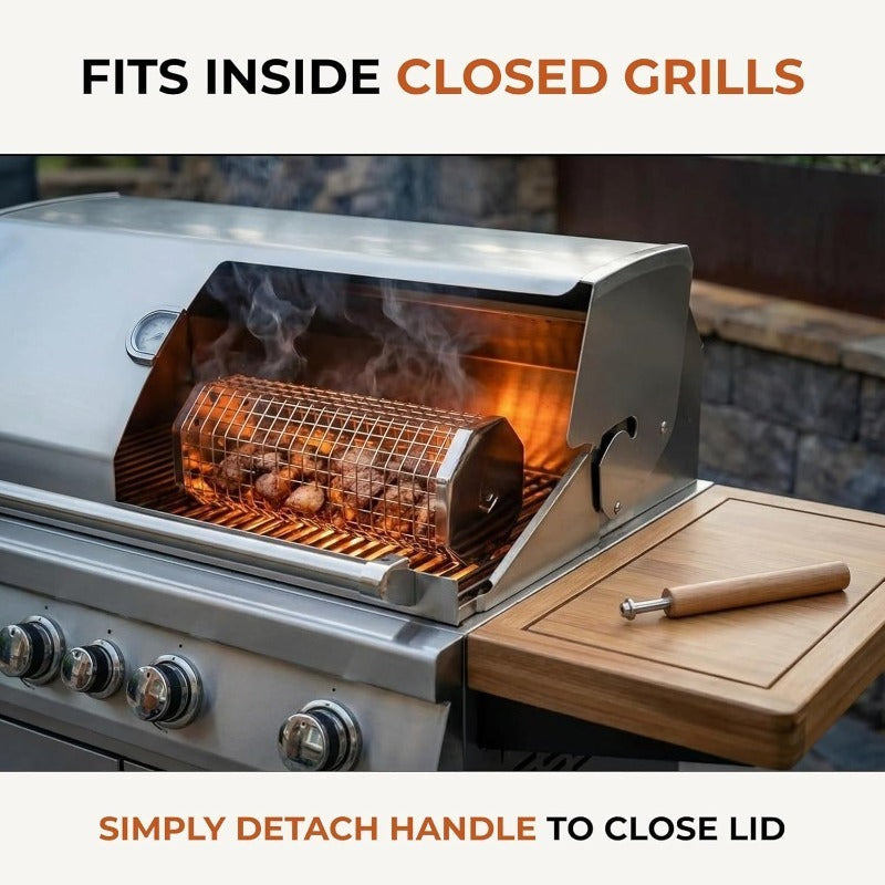 Hexagonal BBQ Grilling Basket