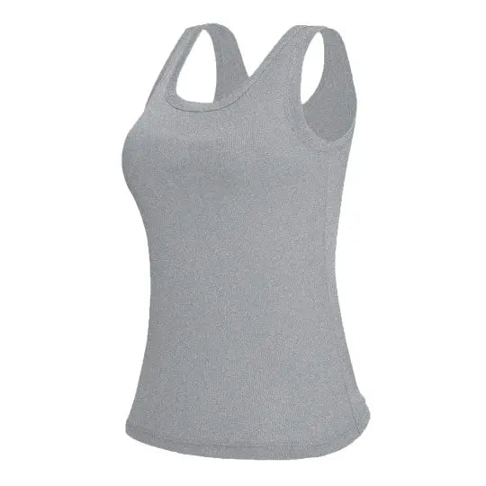 Seamless Padded Ribbed Tank