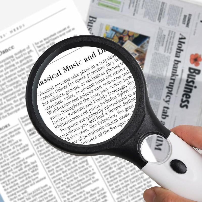 LED Illuminated Reading Magnifier