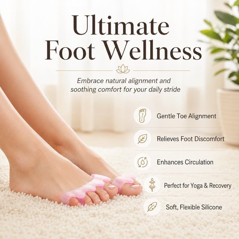 Soft Silicone Toe Separators