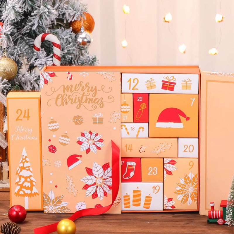 Christmas Advent Calendar Empty Box for Gifts