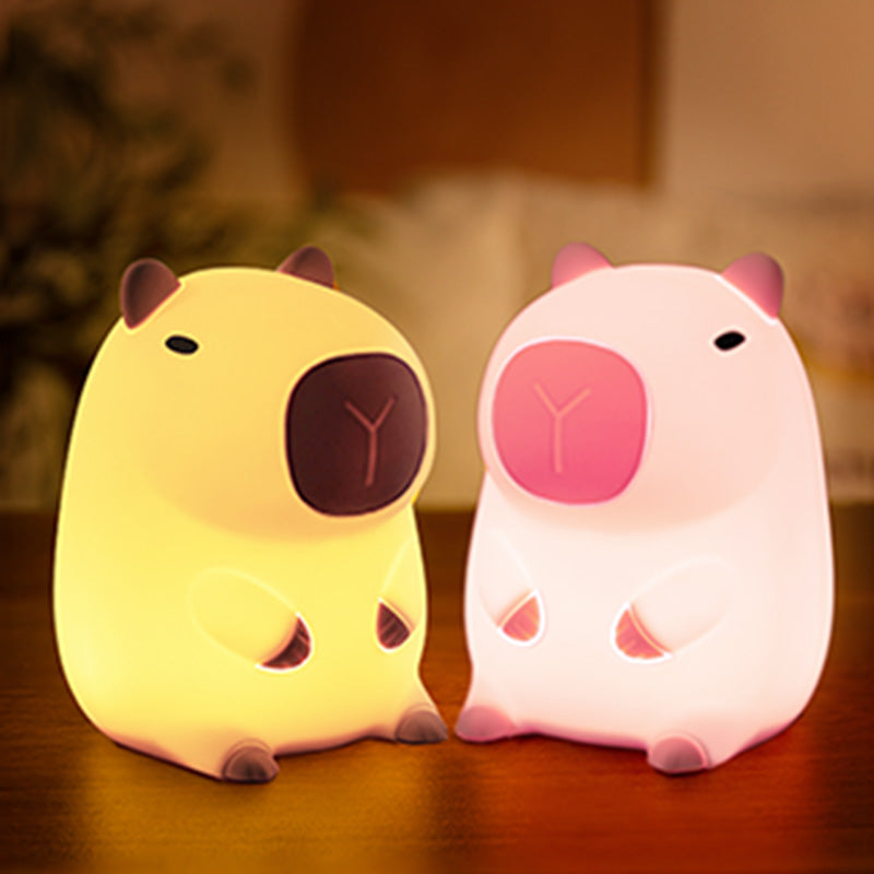 Maetiva® Limited Pink Capybara Squishy Night Light - Perfect Gift for Kids and Girls