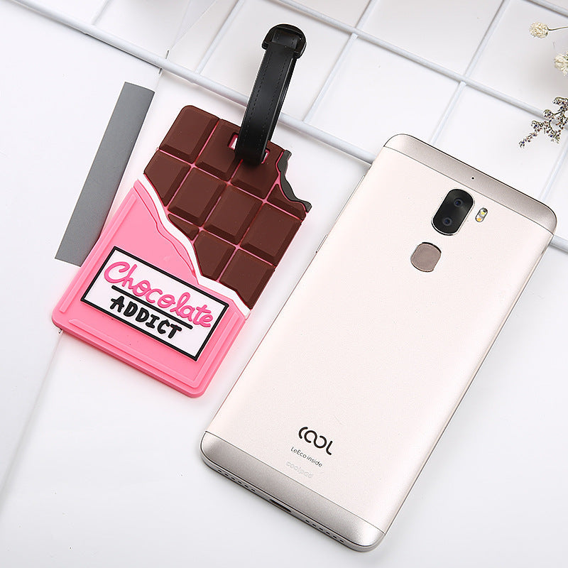 Unisex Chocolate-Themed Luggage Identifier 
Maetiva