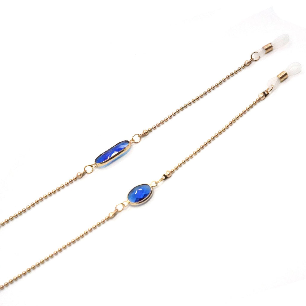 Elegant Gemstone Glasses Chain 
Maetiva