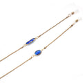 Elegant Gemstone Glasses Chain 
Maetiva