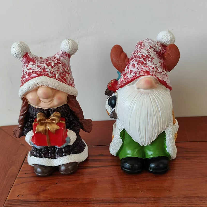 Christmas elf figure with Christmas hat
