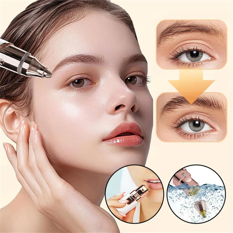 Painless 2-in-1 Facial Shaver
