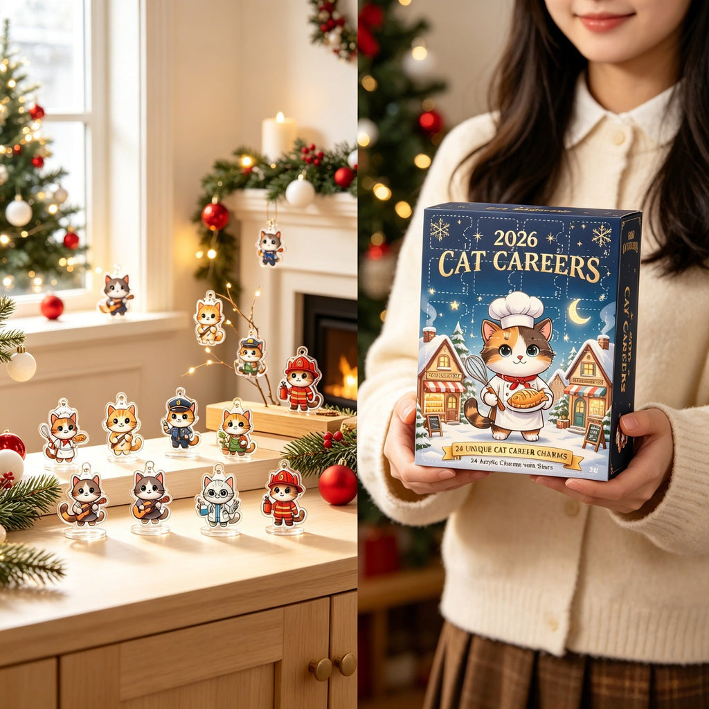 Cat Advent Calendar with 24 Surprises