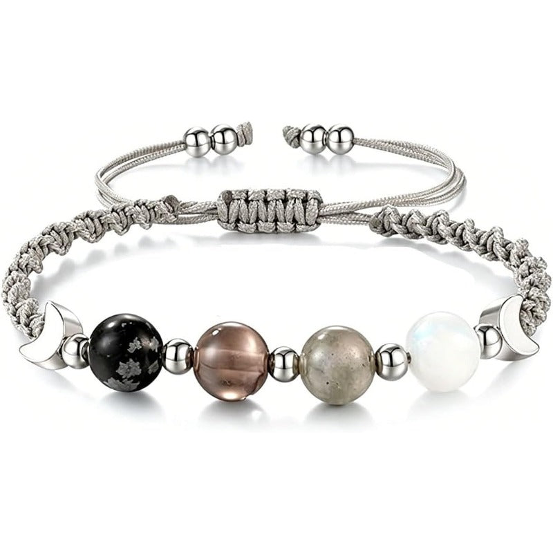 Moon Phase Crystal Bracelet