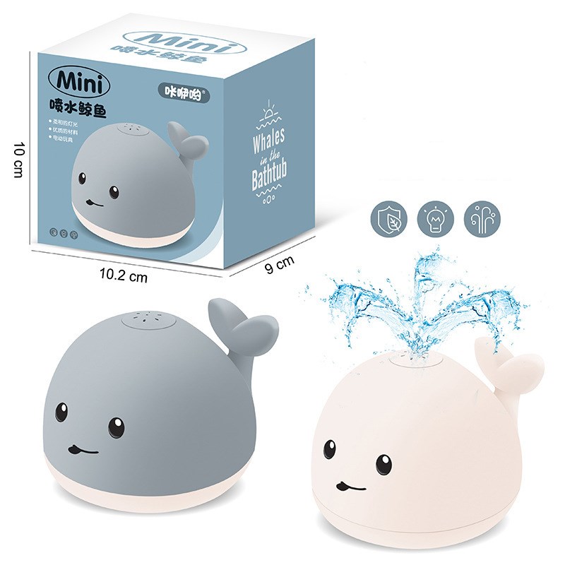 Whale Bath Sprinkler Toy