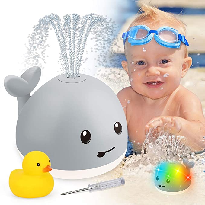 Whale Bath Sprinkler Toy