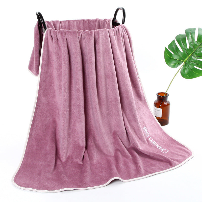 Microfiber Quick-Dry Bath Towel Wrap with Elastic Waist and Hanging Loop 
Maetiva
