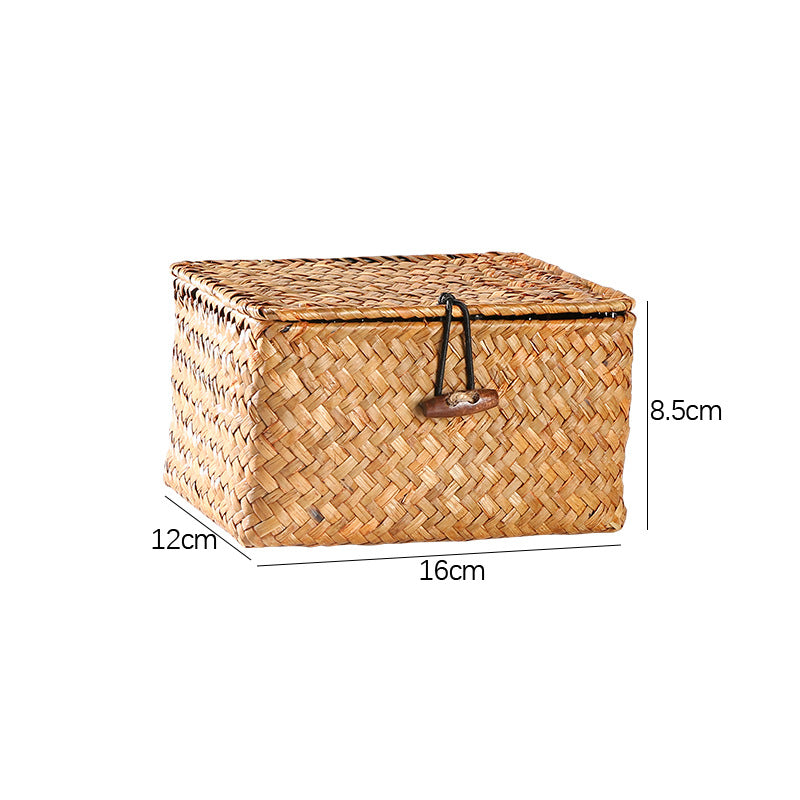 Handcrafted Woven Storage Box 
Maetiva