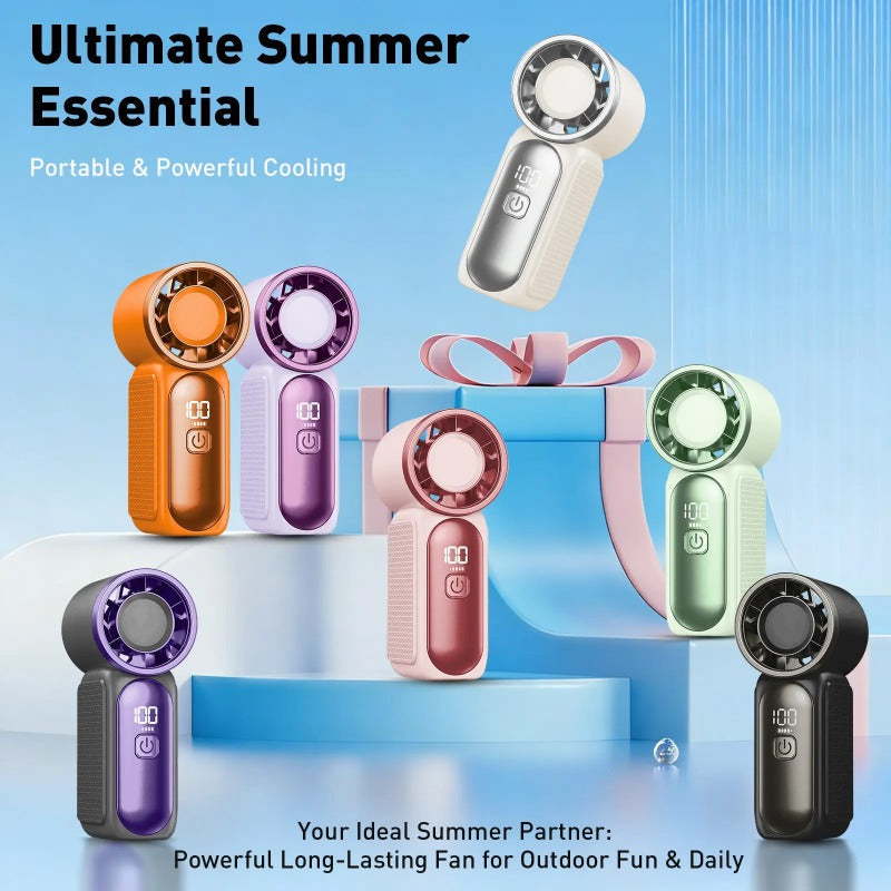 Smart LED Portable Fan