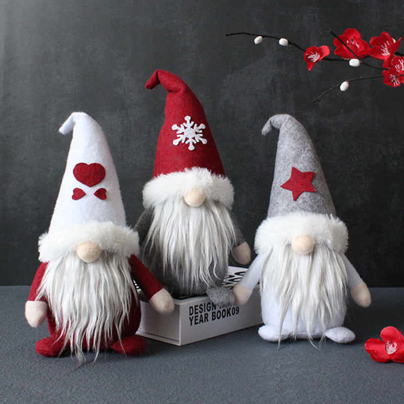 Christmas elf figure with hat
