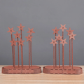 Decorative wooden stars for the Christmas season