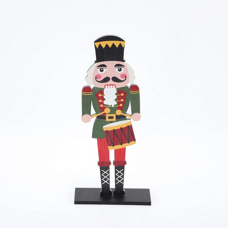 Decorative nutcracker wooden figure