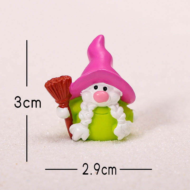 Decorative resin figures for Christmas