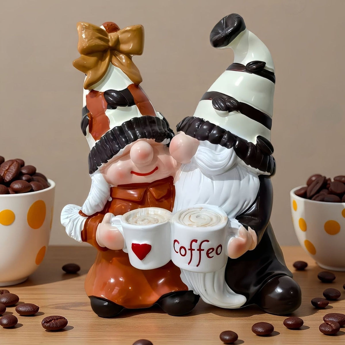 Christmas Elf Pair made of Resin