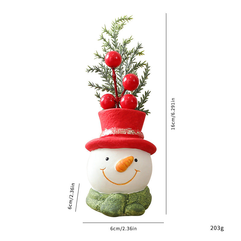 Decorative Christmas figures for festive scenes