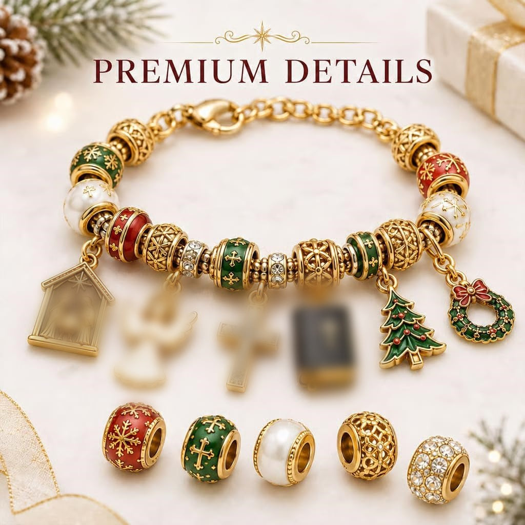 Christmas Advent Calendar with DIY Jewelry Set