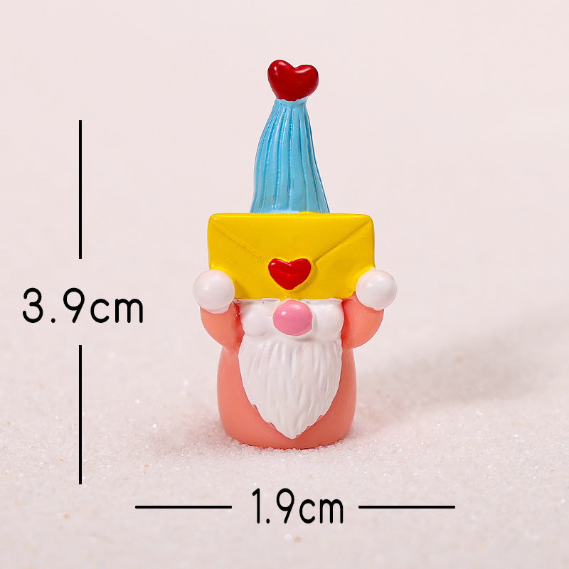 Decorative resin figures for Christmas