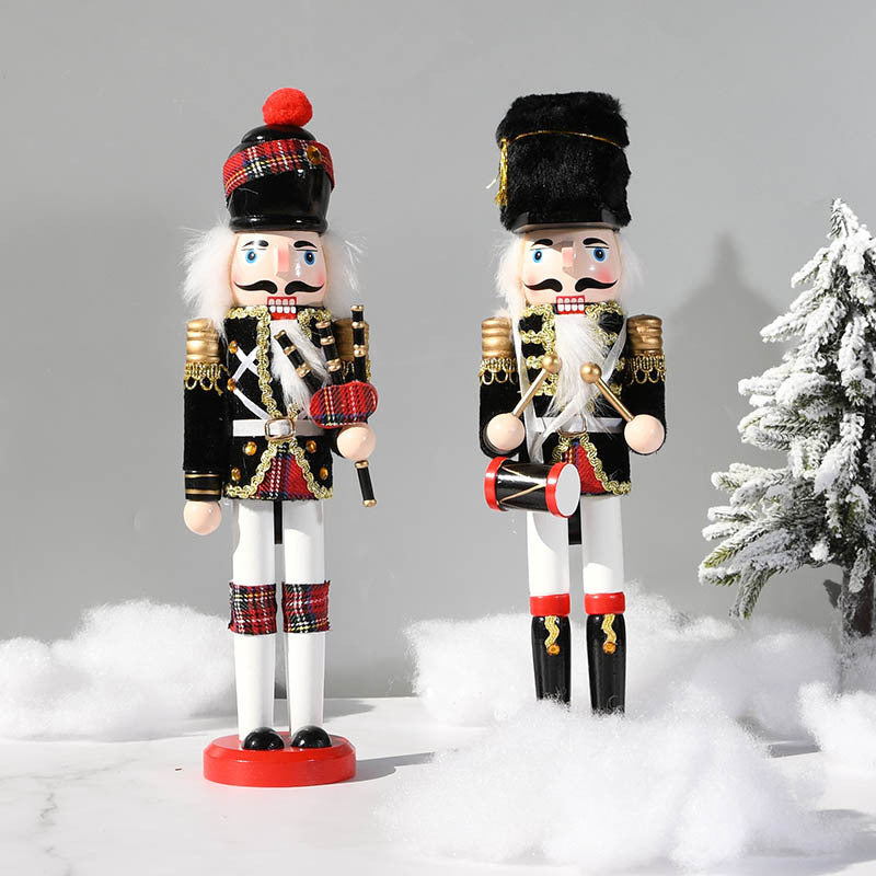 Nutcracker soldier made of wood, 30 cm