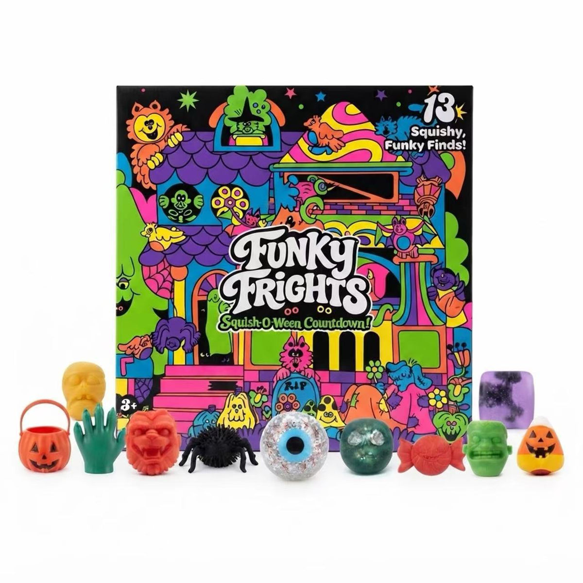 Christmas Advent Calendar with Squeeze Toy