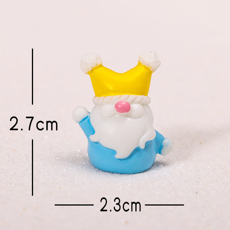 Decorative resin figures for Christmas