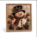 3D Christmas Fabric Poke Art Kit