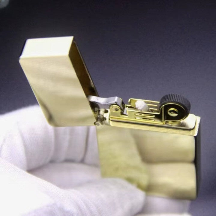 Classic Vintage Brass Windproof Lighter