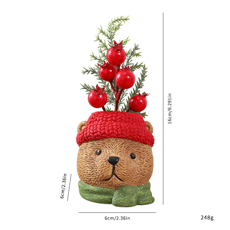 Decorative Christmas figures for festive scenes