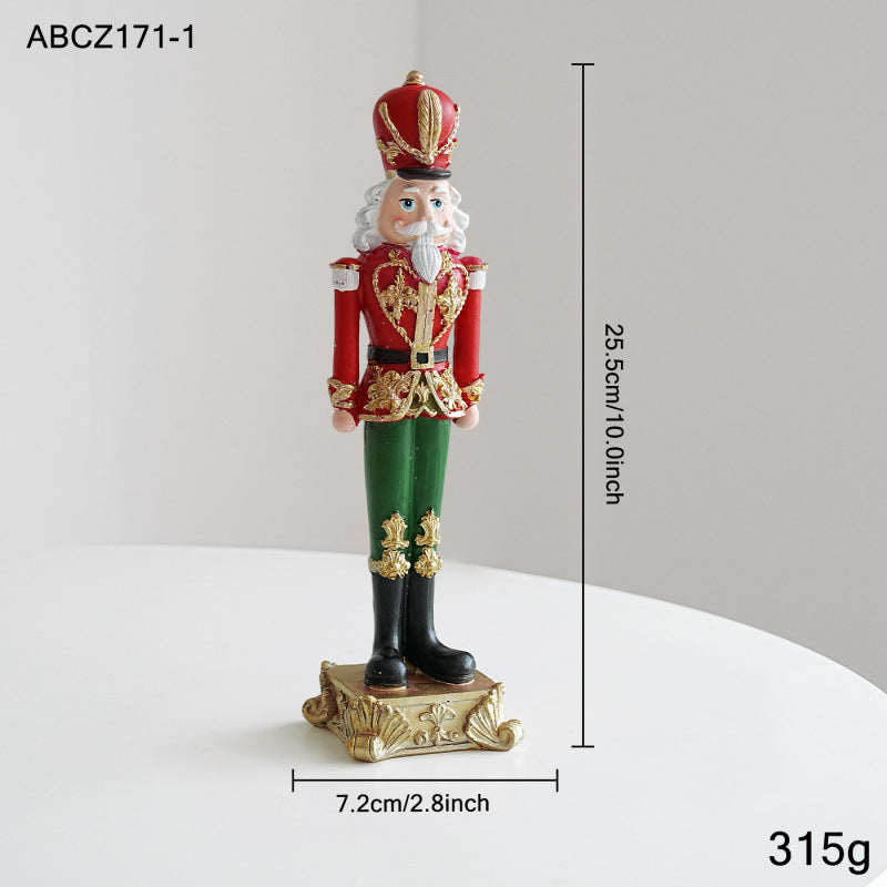 Decorative Christmas figure made of resin