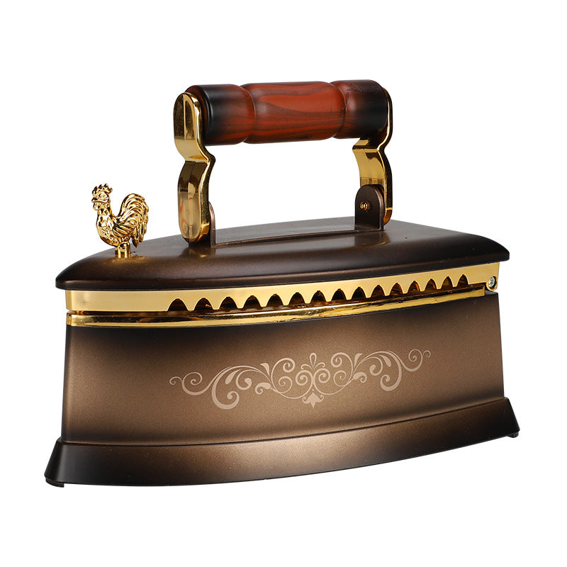Vintage music box in iron design