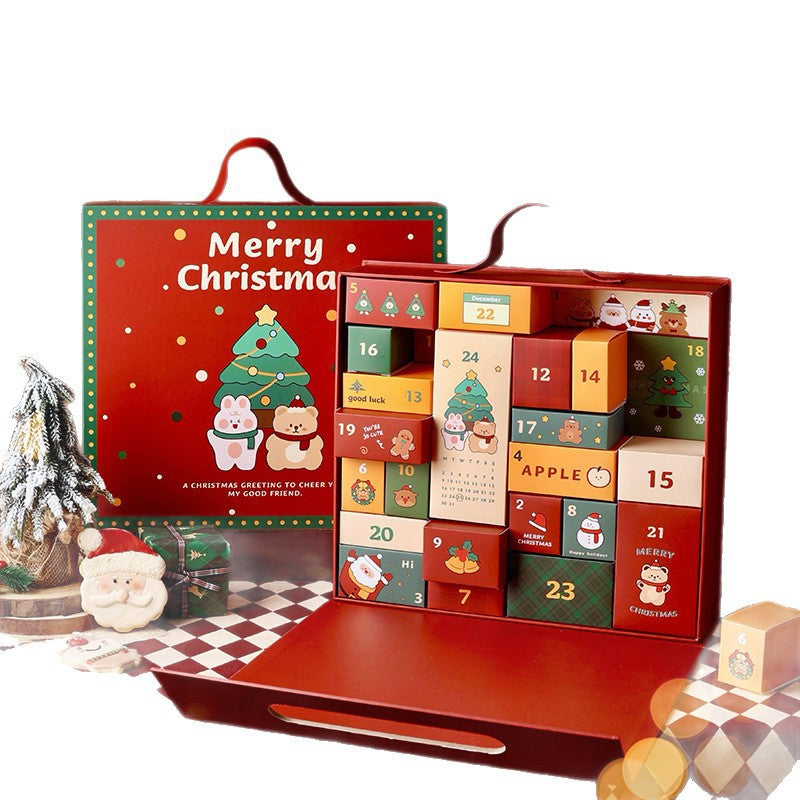 Christmas Countdown Gift Box, 24 Compartments