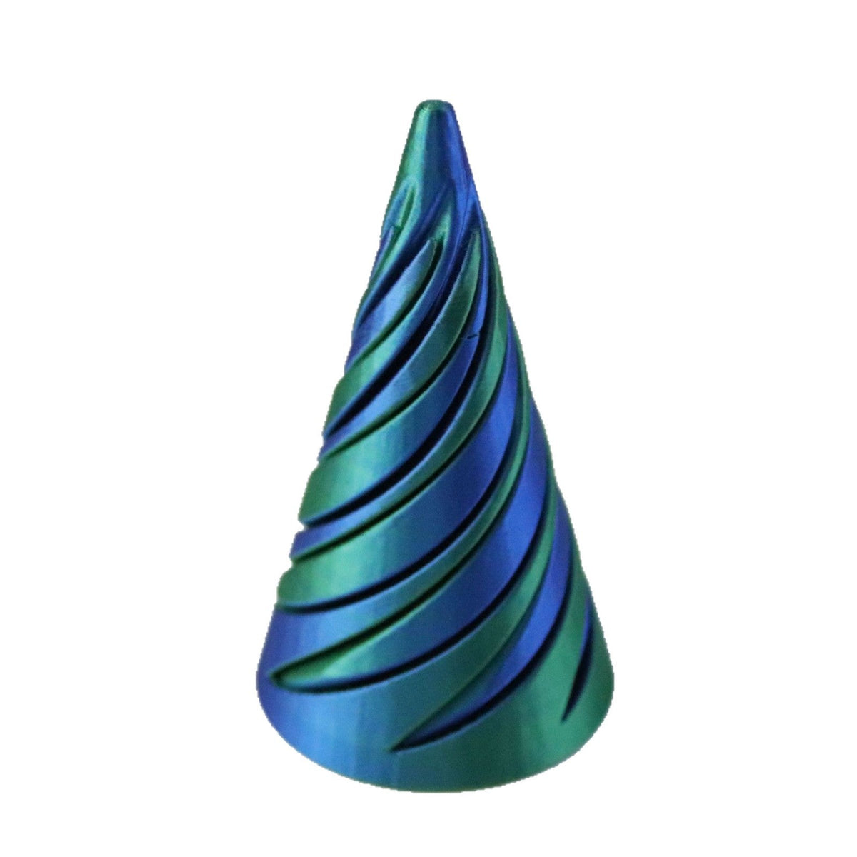 3D-printed spiral pyramid toy