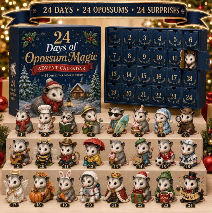 Magical Animal Advent Calendar made of Acrylic
