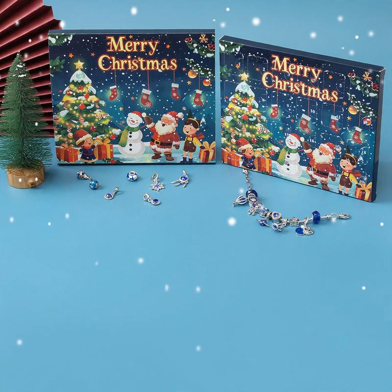 Jewelry advent calendar with 24 surprises