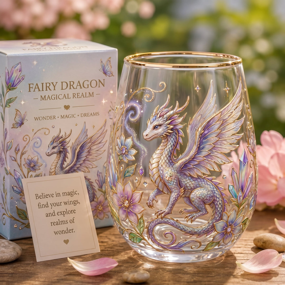 Limited Edition 2026 Garden Morning Bliss Glass Tea Cup