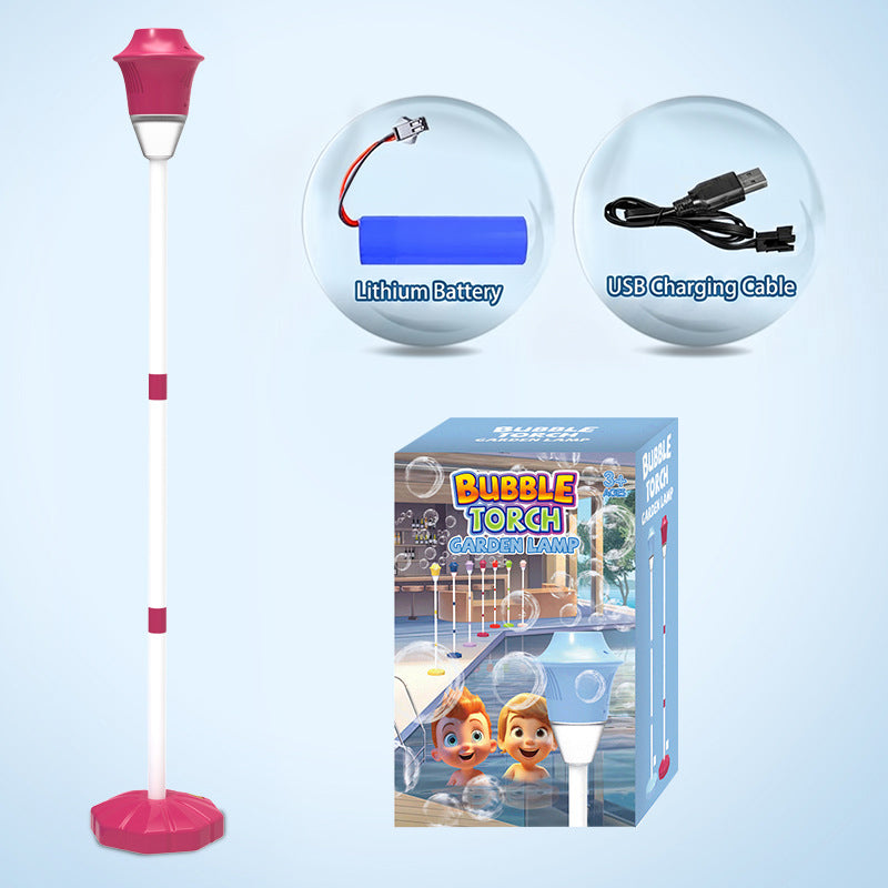Road Lamp Bubble Machine