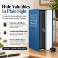 Hidden Book Safe Lock Box