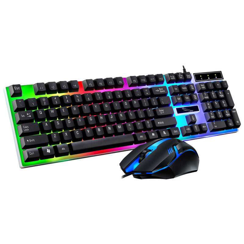 RGB Gaming Keyboard and Mouse Combo with Customizable Backlighting 
Maetiva