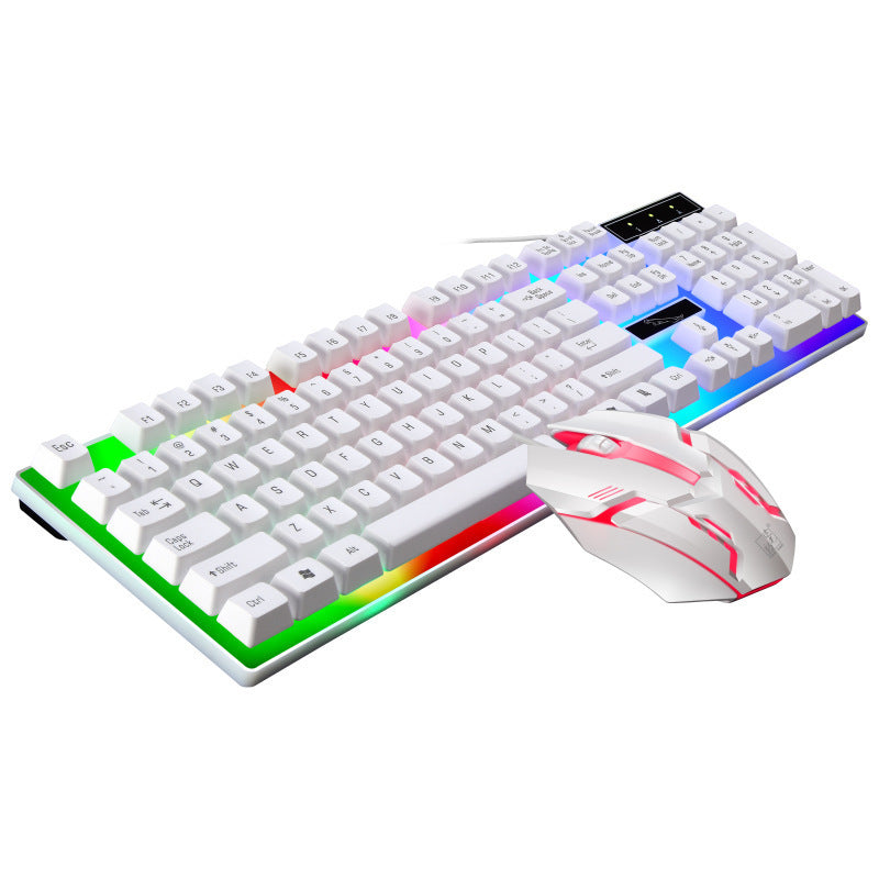 RGB Gaming Keyboard and Mouse Combo with Customizable Backlighting 
Maetiva