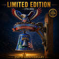 USA 250th Anniversary Patriotic Wall Bell