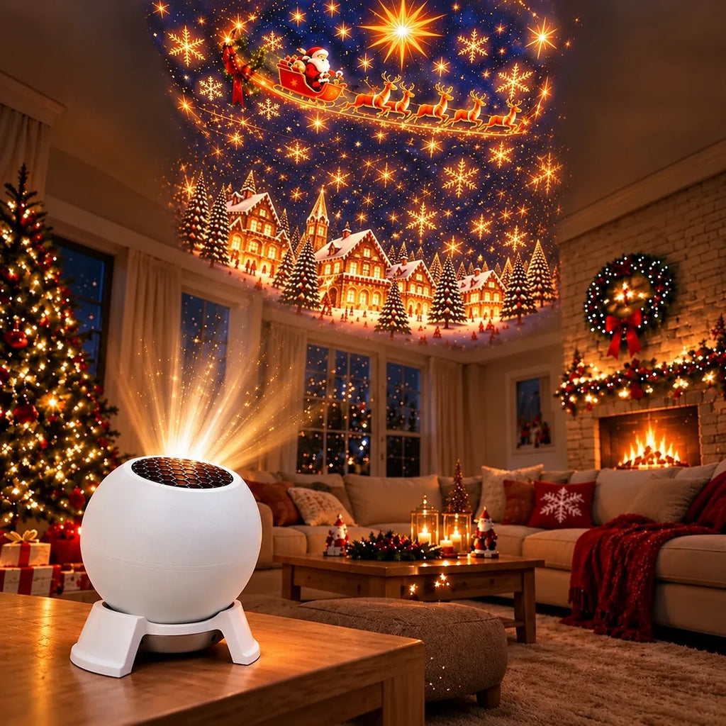 Turn Any Room Into a Christmas Wonderland – Holiday Projection Night Light