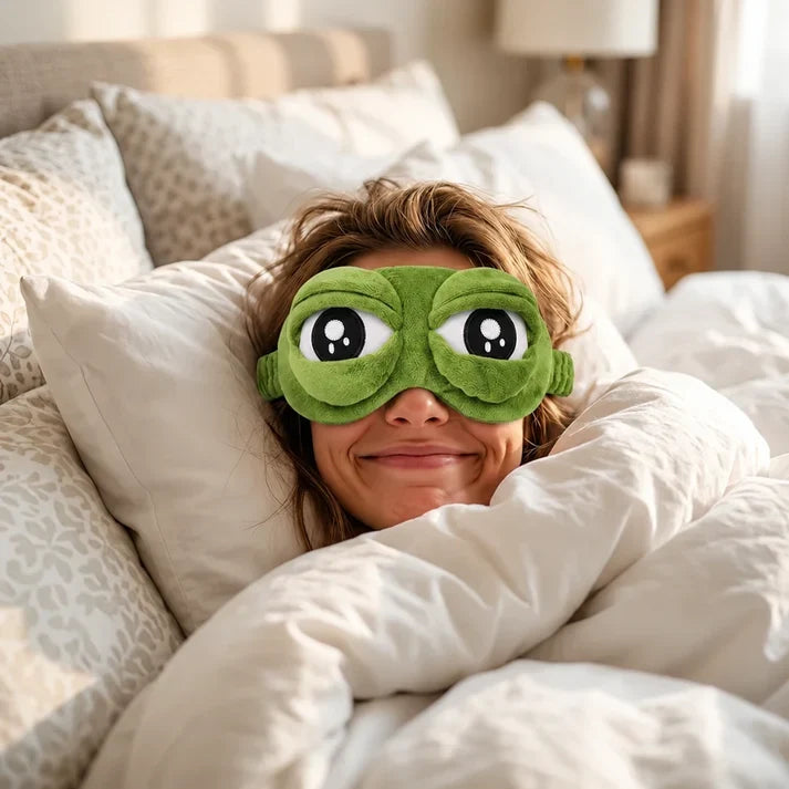 3D FROGGYSNAP - PLUSH SLEEP MASK